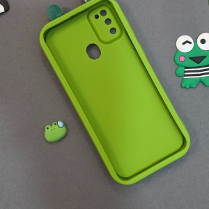 کاور فانتزی مدل GreenFrog مناسب برای گوشی موبایل سامسونگ Galaxy M21 / M21 2021 نمای پشت