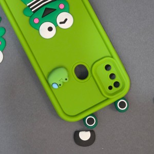 کاور فانتزی مدل GreenFrog مناسب برای گوشی موبایل سامسونگ Galaxy M21 / M21 2021 نمای پشت