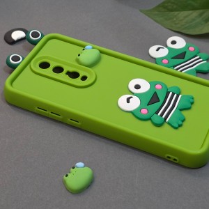 کاور فانتزی مدل GreenFrog مناسب برای گوشی موبایل شیائومی Mi 9T / K20 / K20 Pro نمای کناری