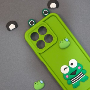 کاور فانتزی مدل GreenFrog مناسب برای گوشی موبایل آنر Honor X8A نمای نزدیک