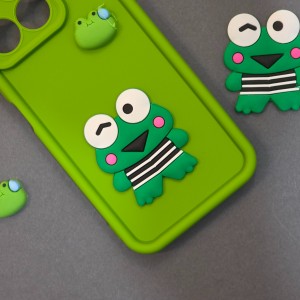 کاور فانتزی مدل GreenFrog مناسب برای گوشی موبایل آنر Honor X8A نمای نزدیک