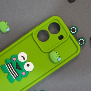 کاور فانتزی مدل GreenFrog مناسب برای گوشی موبایل شیائومی Poco X7 Pro نمای نزدیک