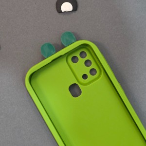 کاور فانتزی مدل GreenFrog مناسب برای گوشی موبایل سامسونگ Galaxy M31 نمای پشت