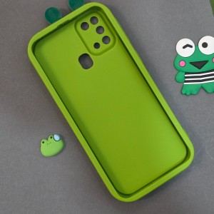کاور فانتزی مدل GreenFrog مناسب برای گوشی موبایل سامسونگ Galaxy M31 نمای پشت