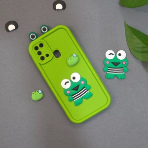 کاور فانتزی مدل GreenFrog مناسب برای گوشی موبایل سامسونگ Galaxy M31