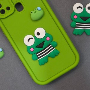 کاور فانتزی مدل GreenFrog مناسب برای گوشی موبایل سامسونگ Galaxy M31 نمای نزدیک