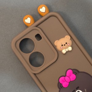 کاور فانتزی مدل KittyBear مناسب برای گوشی موبایل شیائومی Poco X7 Pro نمای نزدیک