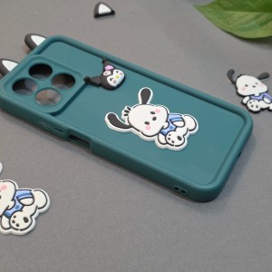 کاور فانتزی مدل KittyRabit مناسب برای گوشی موبایل آنر Honor X8A نمای کنار