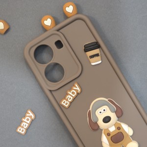 کاور فانتزی مدل KittyDog مناسب برای گوشی موبایل شیائومی Redmi A5 / Poco C71 گالری 1