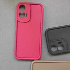 کاور Solid مخصوص گوشی Moto G35 با طراحی مقاوم و ضدضربه زرشکی