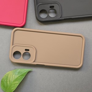 کاور مدل Solid مناسب برای گوشی موبایل موتورولا Moto G35 قهوه موکایی