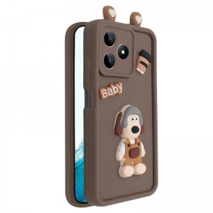 کاور فانتزی مدل KittyDog مناسب برای گوشی موبایل ریلمی Note 50