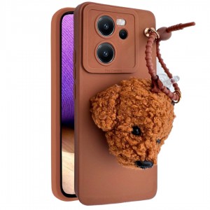 کاور عروسکی پودل مناسب گوشی Redmi Note 14 4G