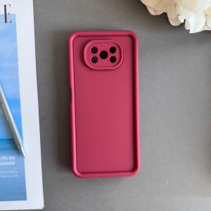 قاب سیلیکونی Poco X3 رنگ زرشکی