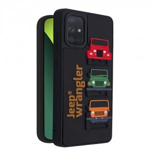کاور فانتزی Jeep Wrangler سه‌بعدی مناسب برای گوشی موبایل سامسونگ Galaxy A71