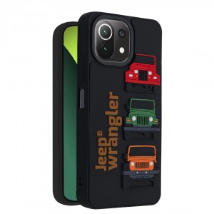 کاور فانتزی Jeep Wrangler سه‌بعدی مناسب برای گوشی موبایل شیائومی 11 Lite