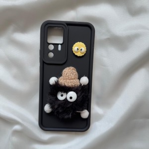 قاب موبایل woollyPop مدل شیائومی 12T / 12T Pro | طراحی یونیک + عروسک پشمالو کلاه‌دار