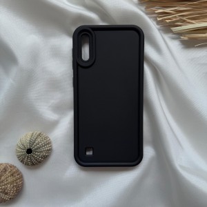 قاب Solid مدل Samsung Galaxy A10 / M10 | سیلیکونی TPU، محافظ لنز، طراحی خوش‌دست