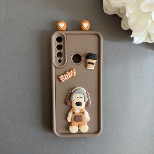 قاب موبایل KittyDog مدل Huawei Y6P | کاور فانتزی عروسکی مقاوم