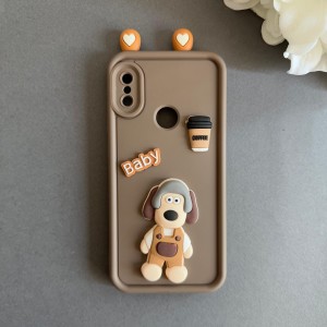 قاب موبایل KittyDog مدل Xiaomi Redmi Note 5 Pro | کاور عروسکی فانتزی سیلیکونی