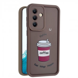 کاور طرح‌دار مدل CafeMood مناسب برای گوشی موبایل سامسونگ Galaxy A56