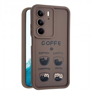 کاور طرح دار مدل MochaMew مناسب برای گوشی موبایل ریلمی C75