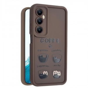 کاور طرح دار مدل MochaMew مناسب برای گوشی موبایل ریلمی C65 4G