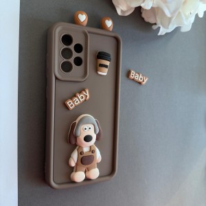 قاب موبایل KittyDog مدل سامسونگ A52 | کاور فانتزی عروسکی مقاوم