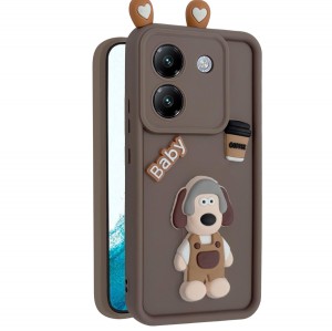 کاور فانتزی مدل KittyDog مناسب برای گوشی موبایل شیائومی Poco M7 Pro 5G