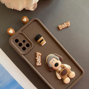 قاب موبایل KittyDog مدل Galaxy M31s  | کاور فانتزی عروسکی مقاوم