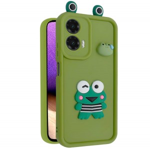 کاور فانتزی مدل GreenFrog مناسب برای گوشی موبایل موتورولا Moto G35