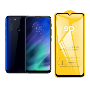 محافظ صفحه نمایش 9D 9H Glass مناسب برای گوشی موبایل موتورولا Moto One Macro