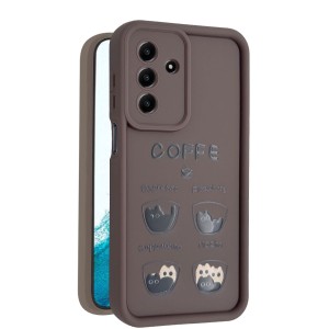 کاور طرح دار مدل MochaMew مناسب برای گوشی موبایل سامسونگ Galaxy A17