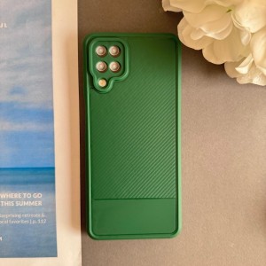قاب سیلیکونی سامسونگ A12 سبز تیره
