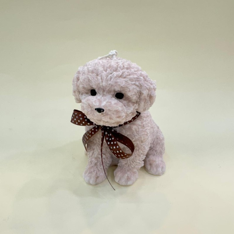 شمع سگ پودل