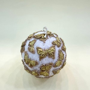 شمع گوی طرح پروانه