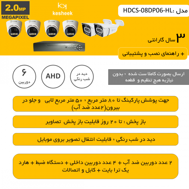 HDCS-08DP06-HL