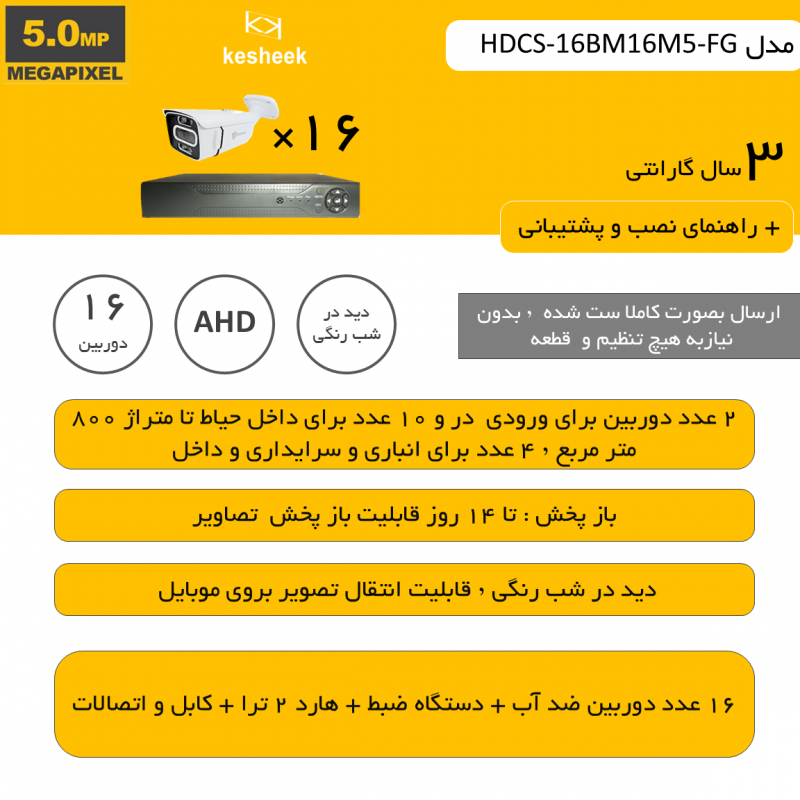 HDCS-16BM16M5-FG