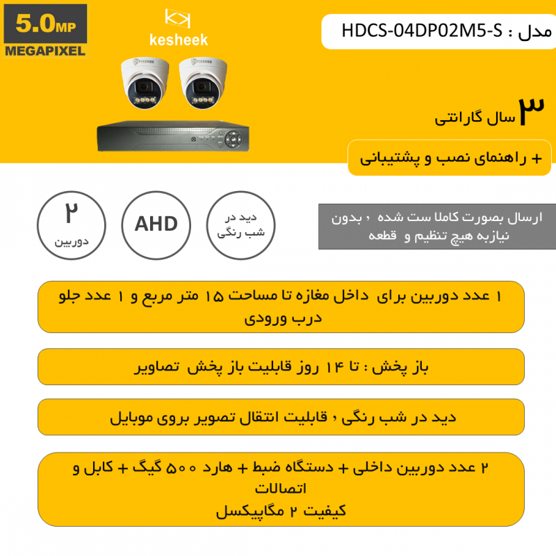 HDCS-04DP02M5-S