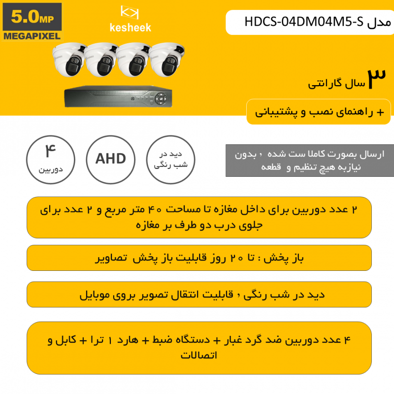 HDCS-04DP04M5-S