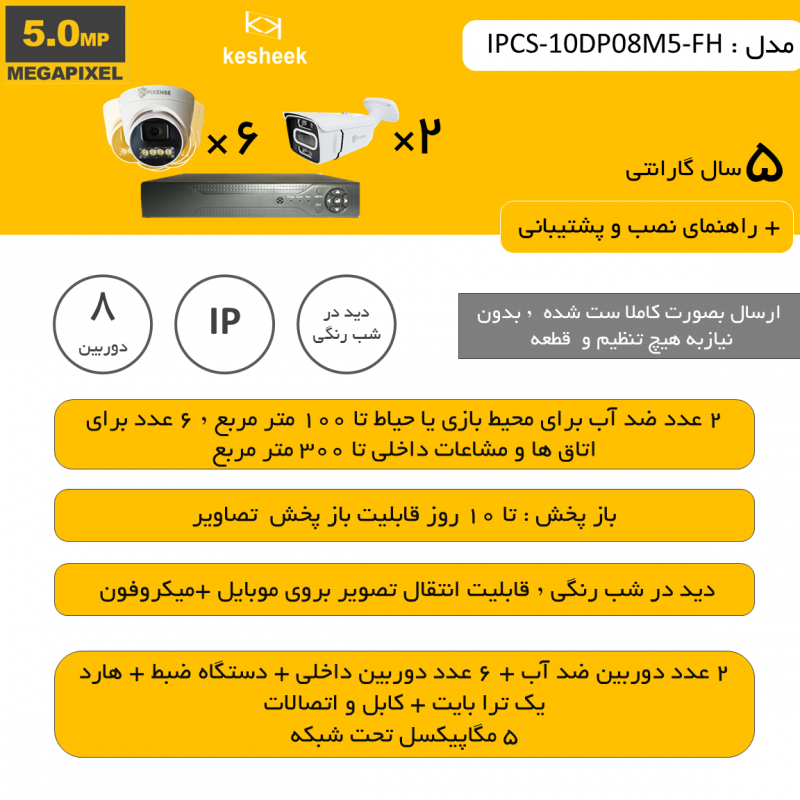 IPCS-10DP08M5-FH