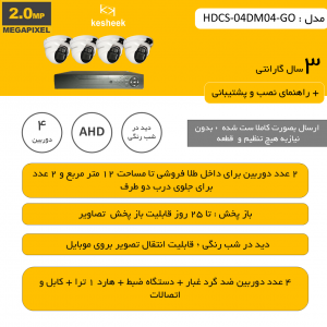 HDCS-04DM04-GO