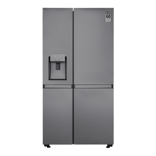 یخچال و فریزر ساید بای ساید 29 فوت کلور مدل Noble استیل