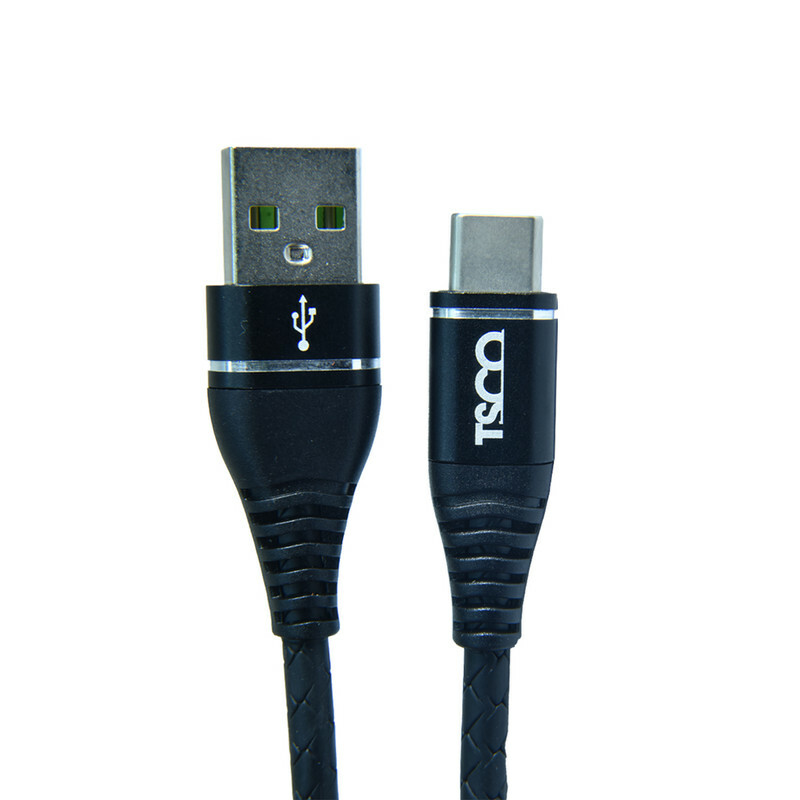 کابل تبدیل USB به USB-C تسکو مدل TCC 701 طول 1 متر