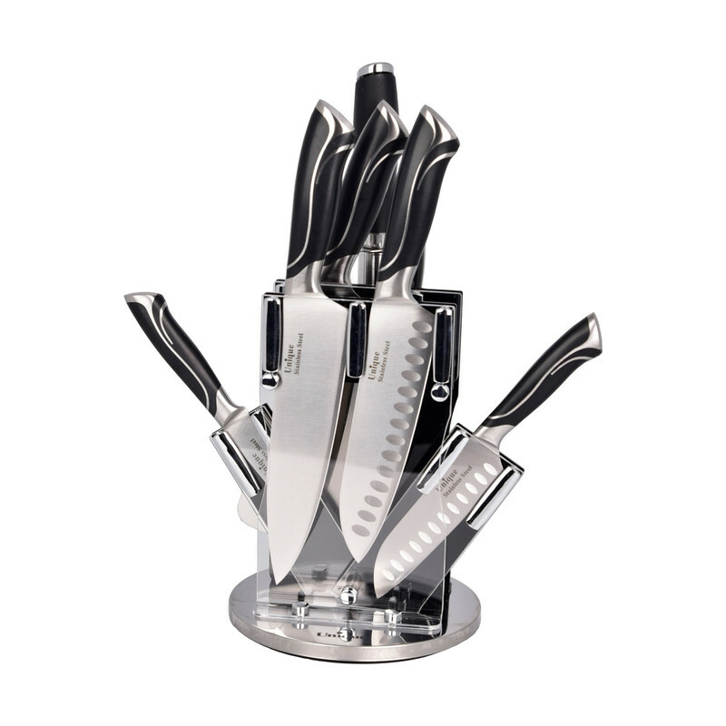 سرویس چاقو آشپزخانه 8 پارچه یونیک کد 5533