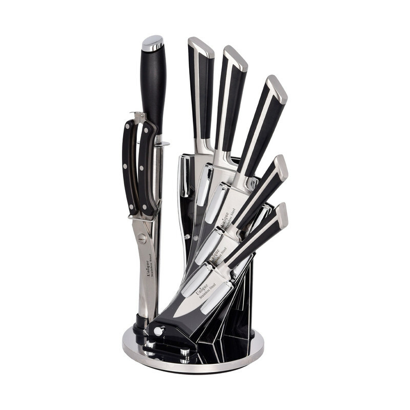 سرویس چاقو آشپزخانه 8 پارچه یونیک کد 5500