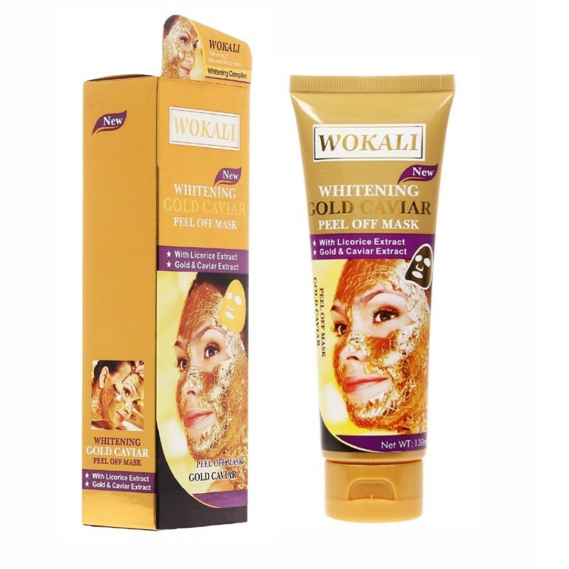 ماسک صورت وکالی مدل طلا حجم 130 میلی لیتر