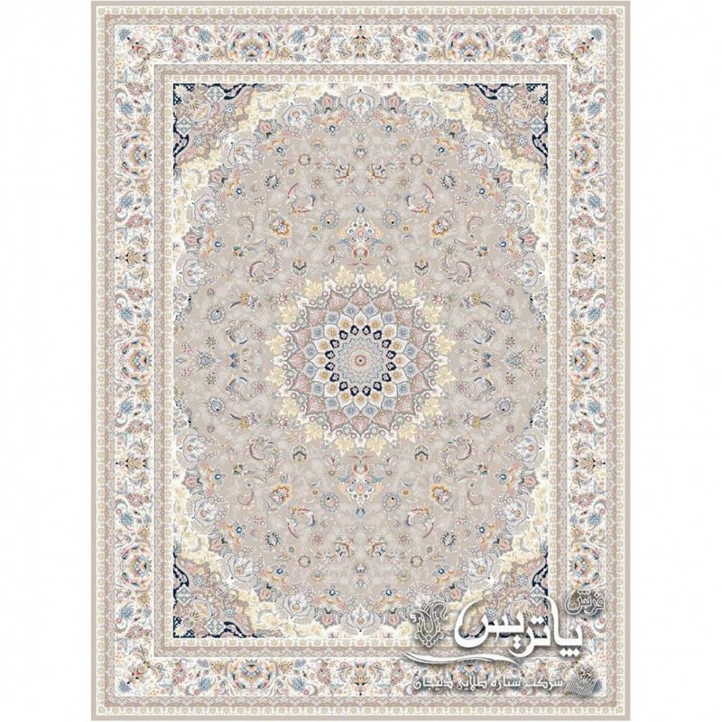 فرش پاتریس پناه بژ روشن 12 متری 700 شانه