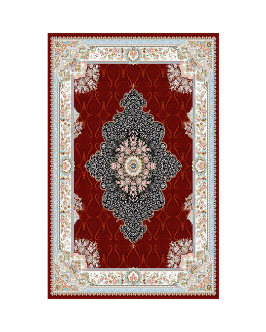 فرش محتشم طرح محیا لاکی 700 شانه