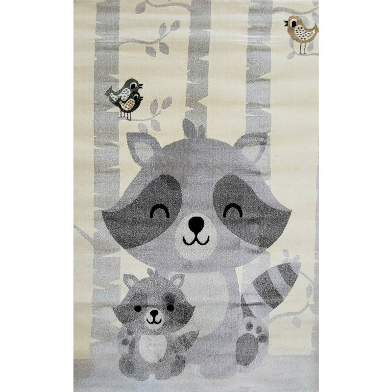 فرش ساوین طرح اتاق کودک کد 4031 کرم